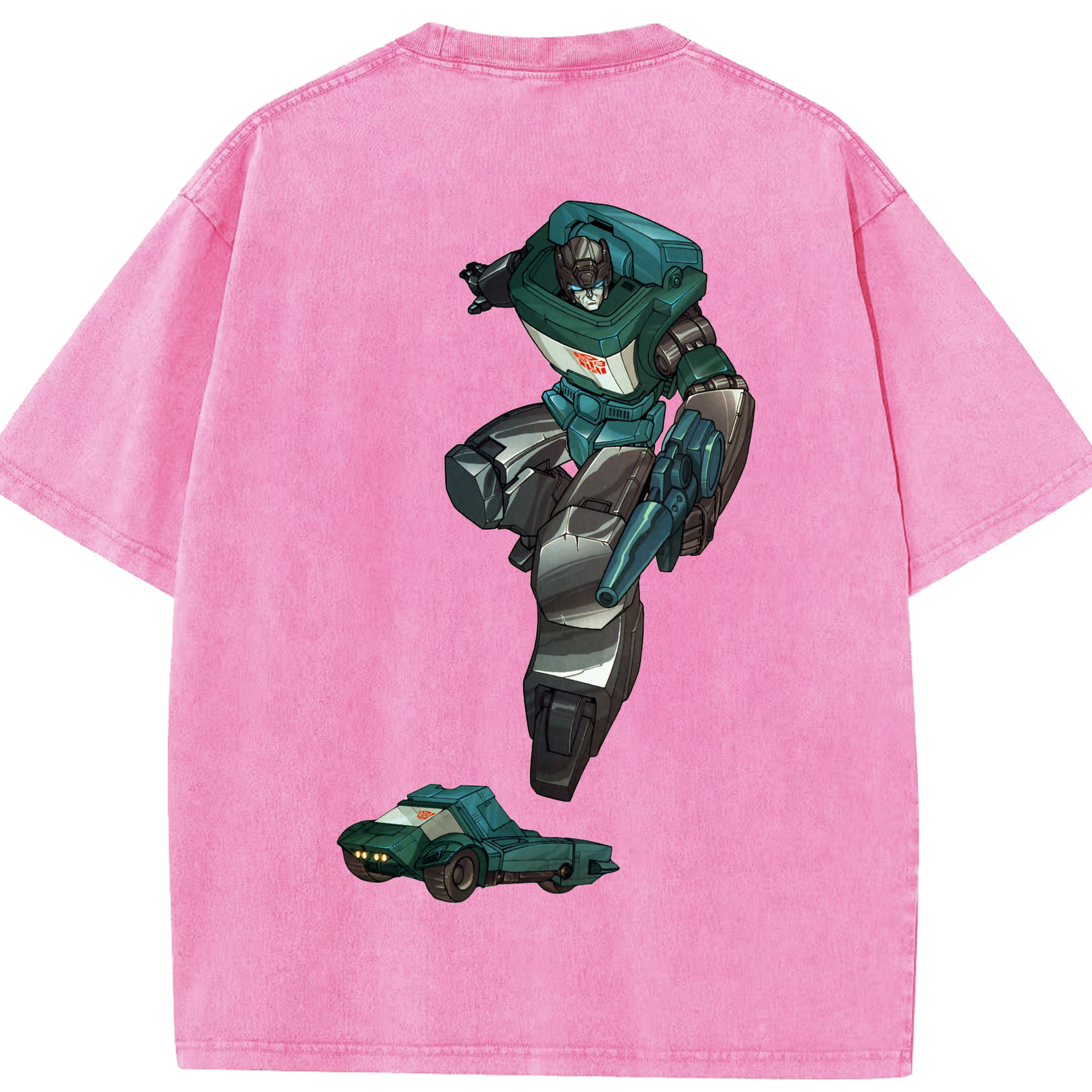 （画像用）  綿100% ヴィンテージ風 半袖Tシャツ（背面プリント）